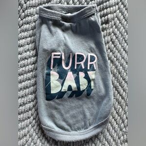 Gray Furr Baby Pet Shirt